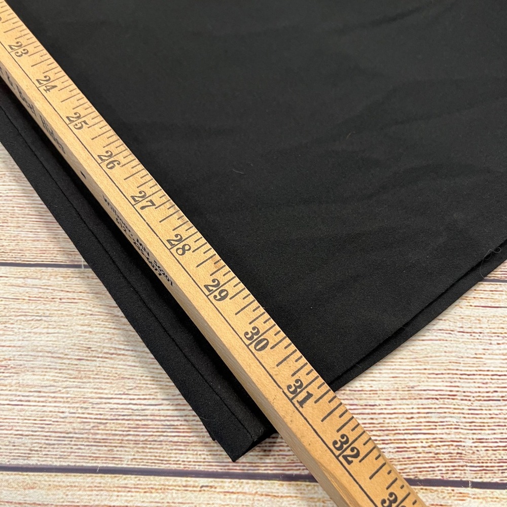 NIA Black Wide‎ Leg Palazzo Pants High Waist Pleated Button Detail Size S - Picture 9 of 10
